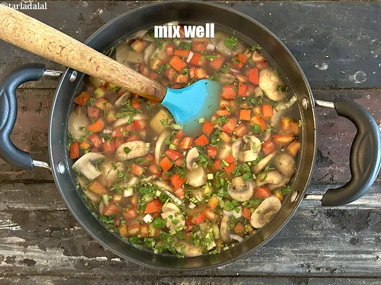 Step 23 – Mix well.