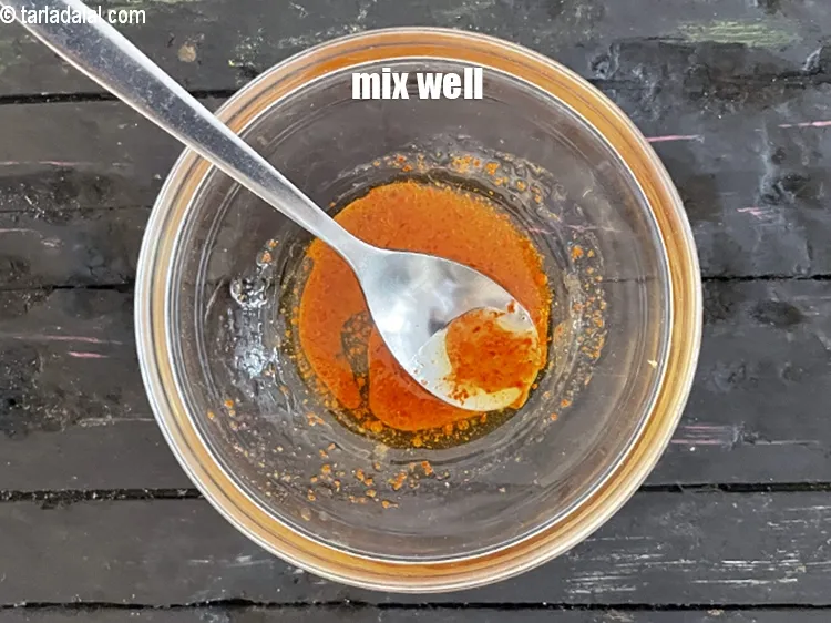 Step 19 – Mix well.