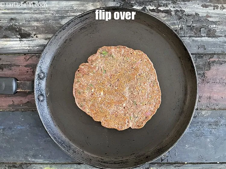 Step 21 – Flip over and cook the other side the same way.