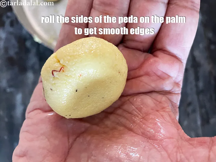 Step 19 – <meta charset="UTF-8" /> Roll each portion into a ball.&nbsp;Then flatten it slightly in between your …