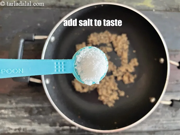 Step 26 – Add salt to taste. We added 1/2&nbsp;tsp salt.