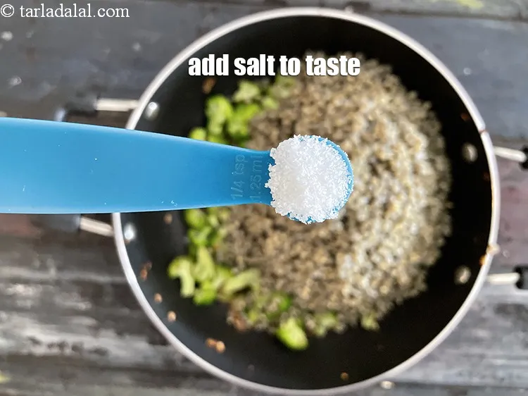 Step 26 – Add salt to taste. We added 1/2&nbsp;tsp salt.