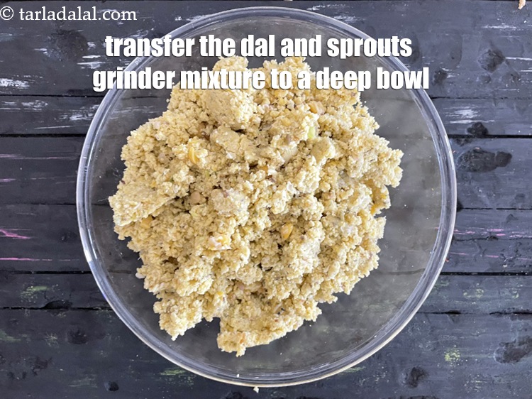 Step 20 – Transfer the mixture into a deep bowl.
