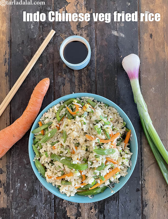 Step 27 – Serve <strong>healthy Chinese fried rice |&nbsp;<!--{C}%3C!%2D%2D%253Cmeta%2520charset%253D%2522UTF-8%2522%2520%252F%253E%2D%2D%3E-->Indo Chinese veg fried rice&nbsp;|&nbsp;easy and healthy fried rice&nbsp;| </strong>&nbsp;hot.