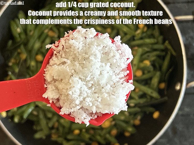 Step 21 – Add&nbsp;<meta charset="UTF-8" />1/4 cup&nbsp;<a href="glossary-grated-coconut-852i">grated coconut</a>.&nbsp;Coconut provides a creamy and smooth texture that complements the …