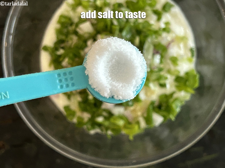Step 22 – Add salt to taste.