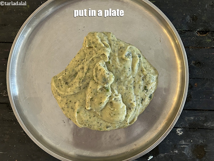 Step 26 – Put in a plate.