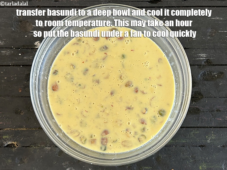 Step 20 – Transfer this to a deep bowl and cool completely and&nbsp;bring it to the room temperature. …