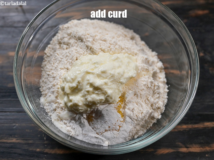 Step 20 – Add &frac12; cup curd.