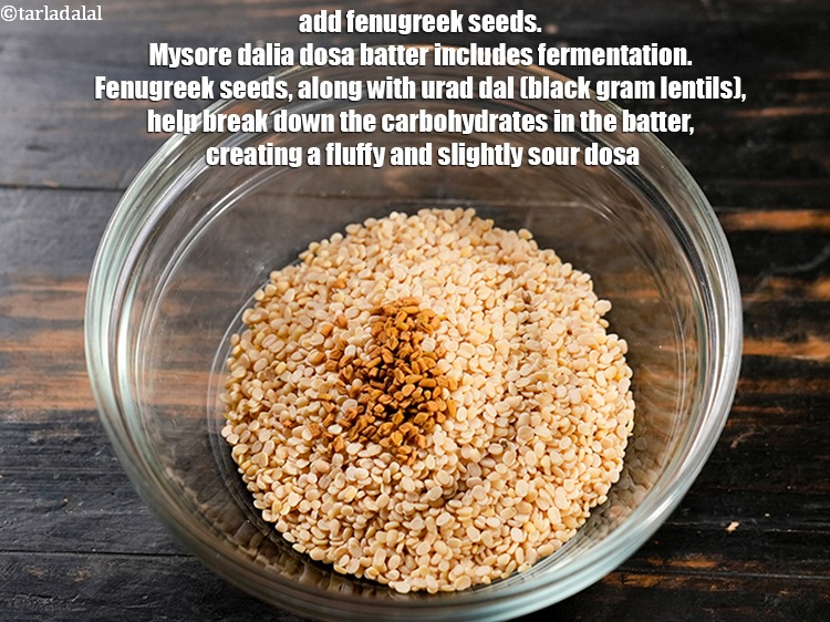 Step 46 – Adding a touch of fenugreek seeds (methi) to the batter enhances the flavor profile. It …