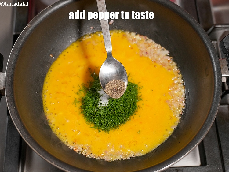 Step 20 – Add pepper to taste.