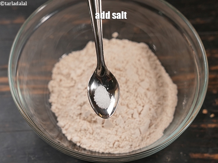 Step 20 – Add 1/8 tsp salt.
