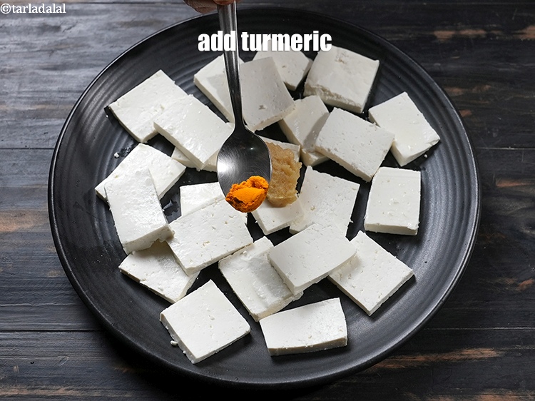 Step 20 – Add &frac14; tsp turmeric.&nbsp;