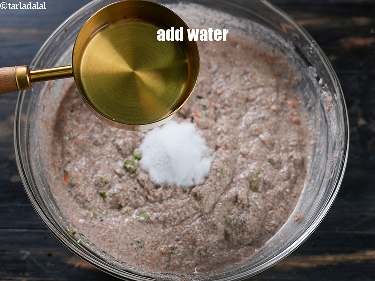 Step 20 – Add 1 tbsp of water.