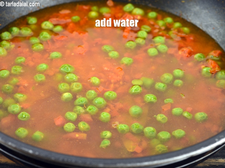 Step 20 – Add 1&frac12; cups of water.