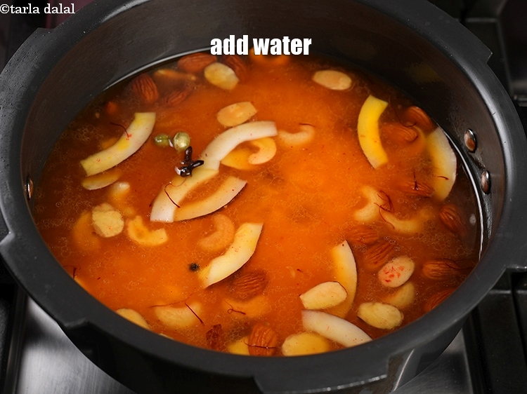 Step 20 – Add 2 cups of water.