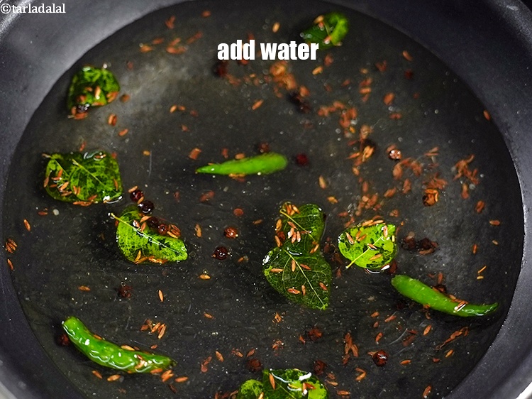 Step 20 – Add 3 cups of water.