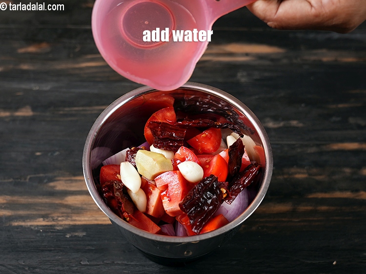 Step 20 – Add &frac14; cup water.