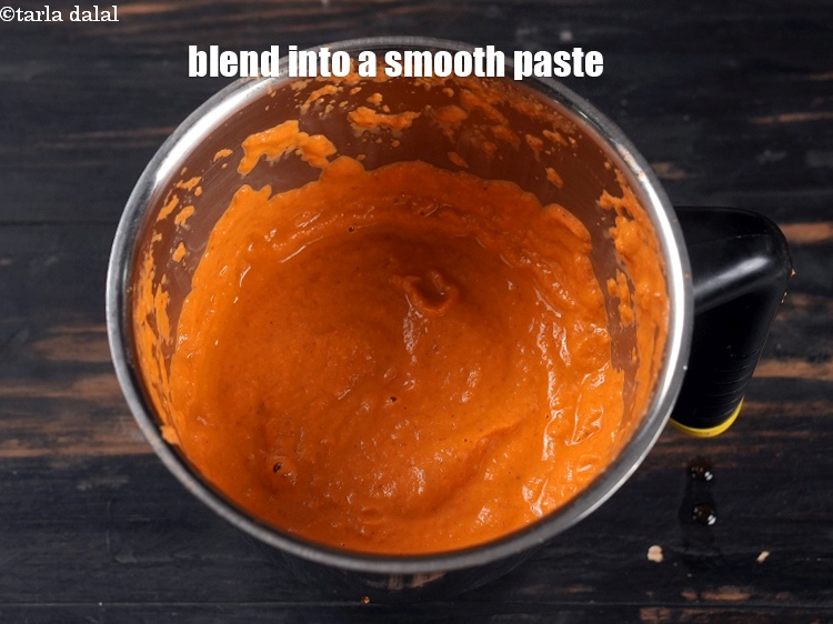 Step 20 – Blend into a smooth paste.