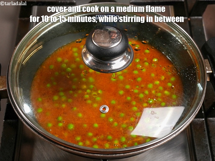 स्टेप 20 – <p>ढककर मध्यम आंच पर 10 से 15 मिनट तक पकाएं, …