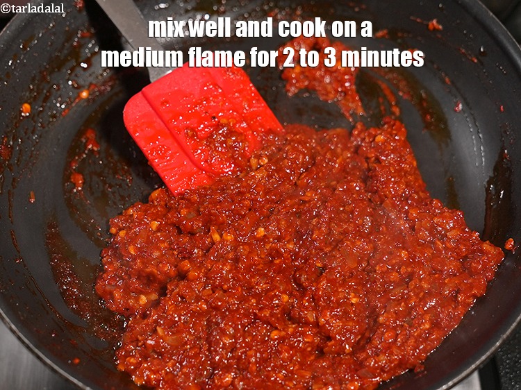 Step 20 – Mix well and cook on a medium flame for 2 to 3 minutes. Once cooked, …