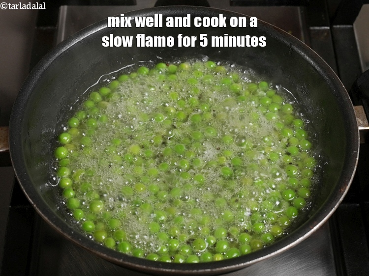 Step 21 – Mix well and cook on a slow flame for 5 minutes.