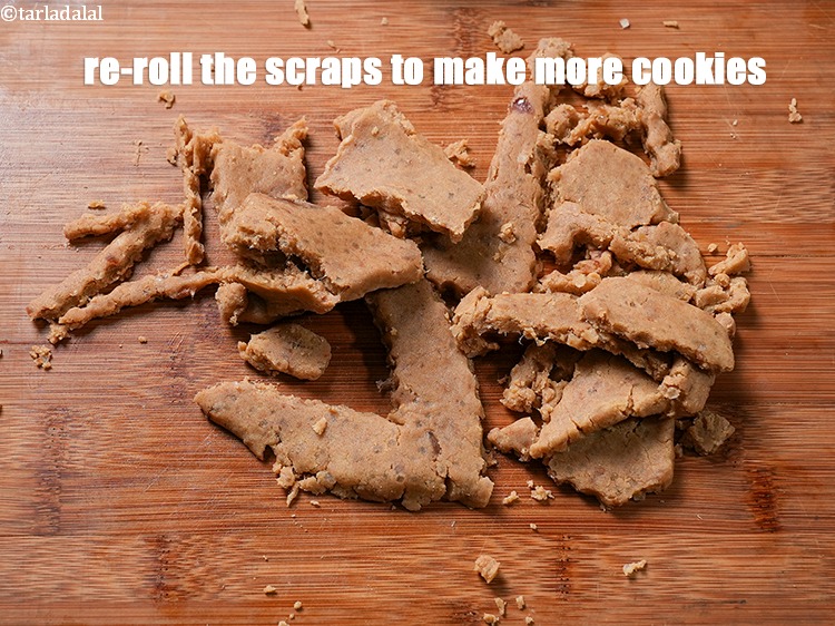 Step 20 – Re-roll the scraps of dough to make more cookies.