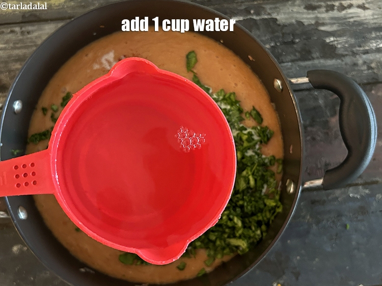 Step 22 – Add&nbsp;1 cup of water.