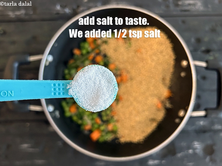 Step 26 – <p>Add salt to taste. We added 1/2&nbsp;tsp salt.</p>