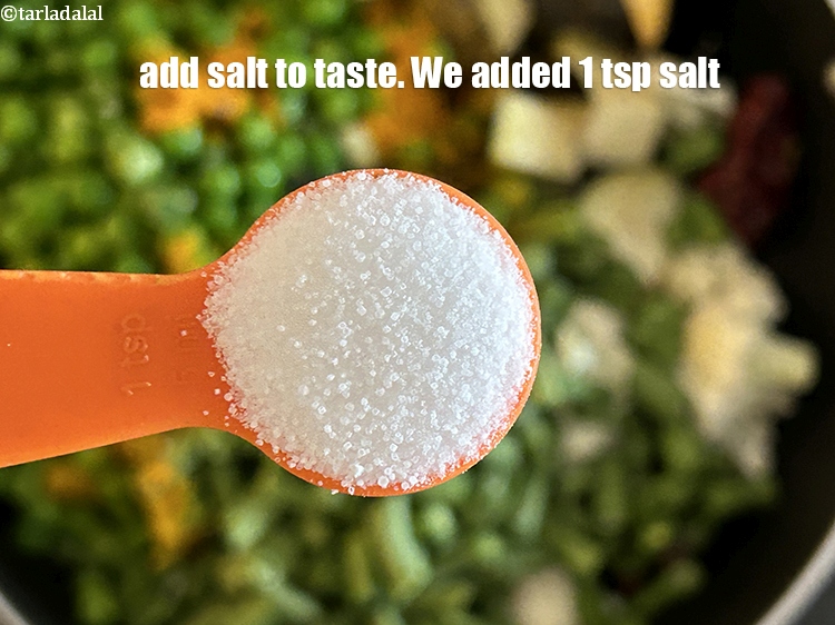 Step 20 – Add salt to taste. We added 1&nbsp;tsp salt.