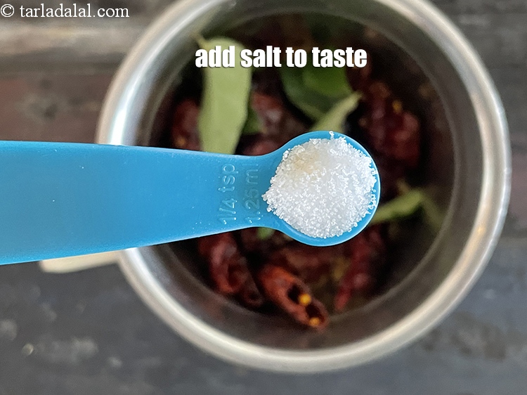Step 20 – Add salt to taste.