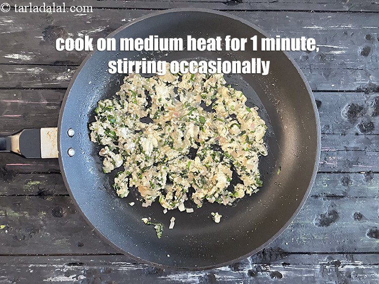 Step 29 – Cook on a medium flame for 1 minute, while stirring occasionally.&nbsp;