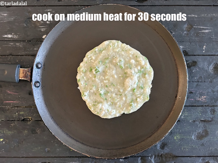 Step 20 – Cook on a medium flame for 30 seconds.