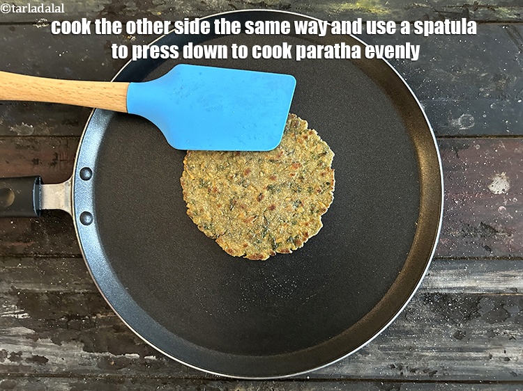 Step 21 – <meta charset="UTF-8" />Cook the other side the same way and use a spatula to press …