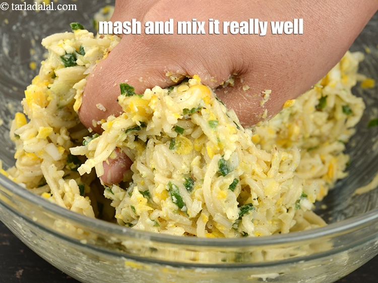 Step 21 – Mash and mix it really well.