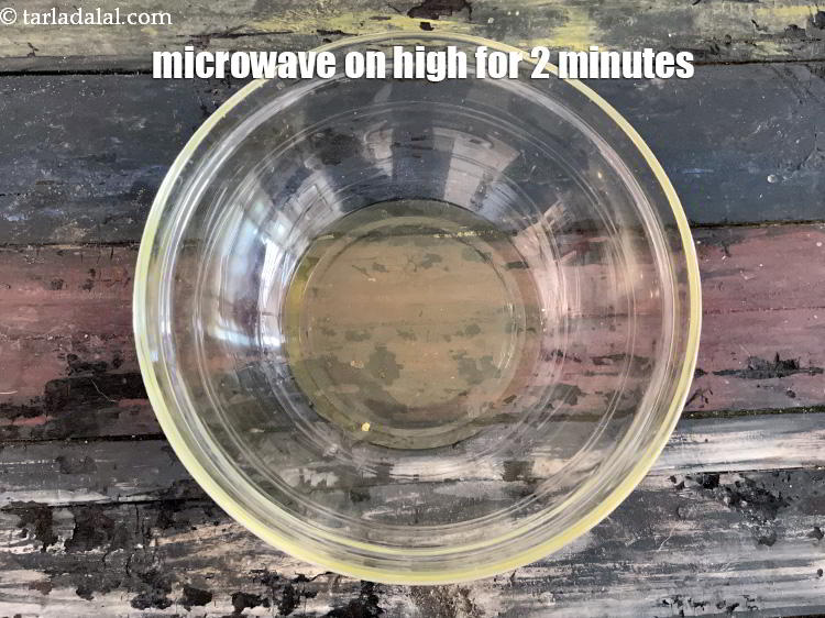 Step 21 – Microwave on high for 1 minute.