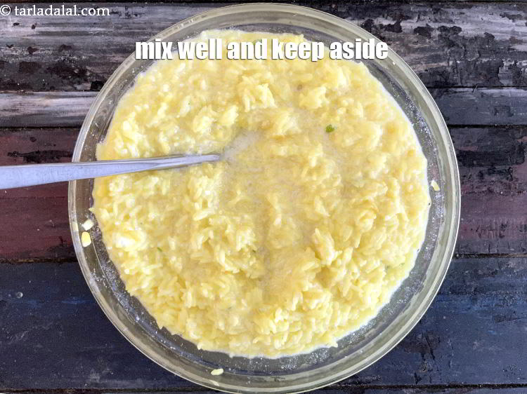 Step 22 – Mix well and keep aside.