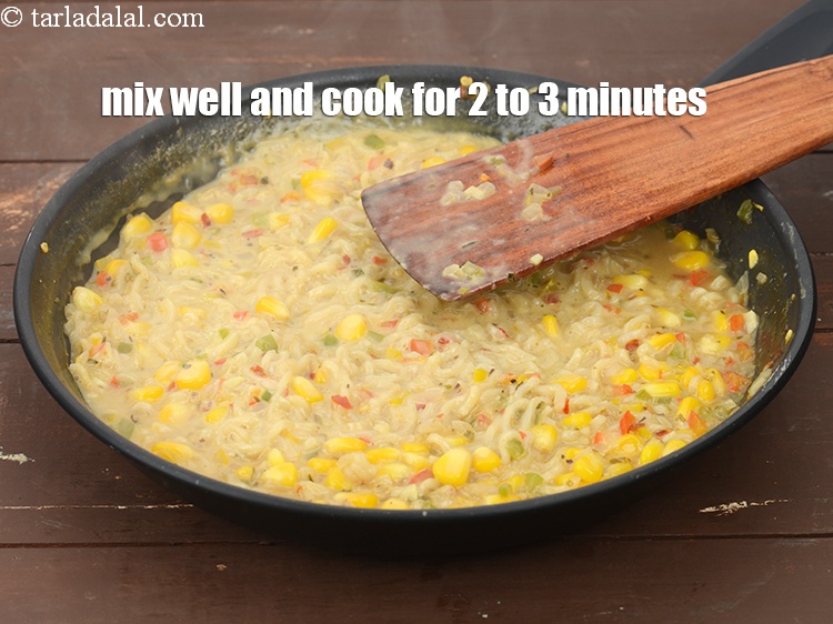 Step 20 – Mix well and cook on a medium flame for 2 to 3 minutes.