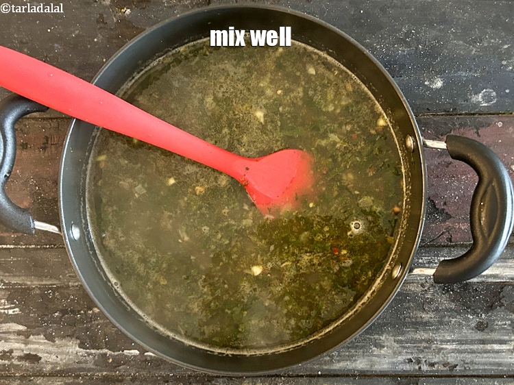 Step 29 – Mix well.