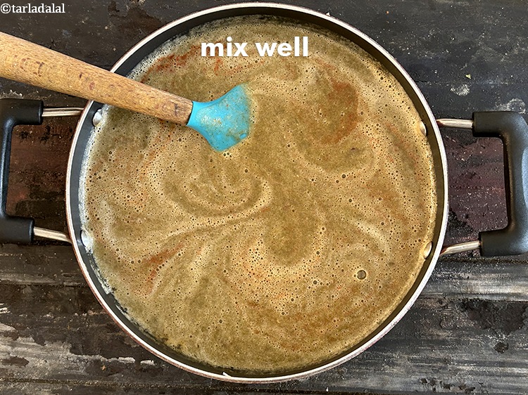 Step 28 – Mix well.