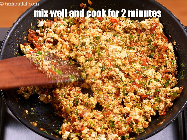 Step 22 – Mix well and cook on a medium flame for 2 minutes, while stirring occasionally. Keep …