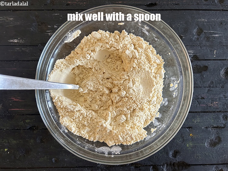 Step 20 – Mix well with a spoon.