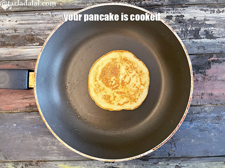 Step 25 – Your pancake is now cooked.