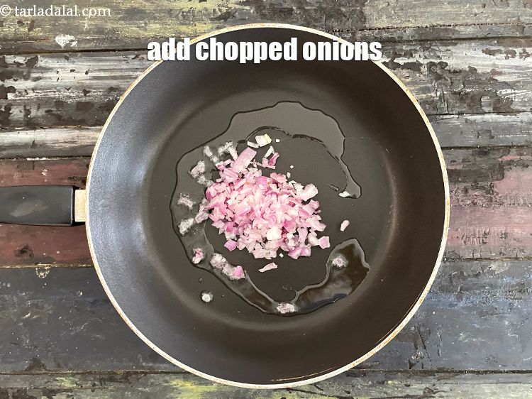 Step 31 – Add&nbsp;<meta charset="UTF-8" />1/4 cup&nbsp;<a href="glossary-chopped-onions-722i">chopped onions</a>.