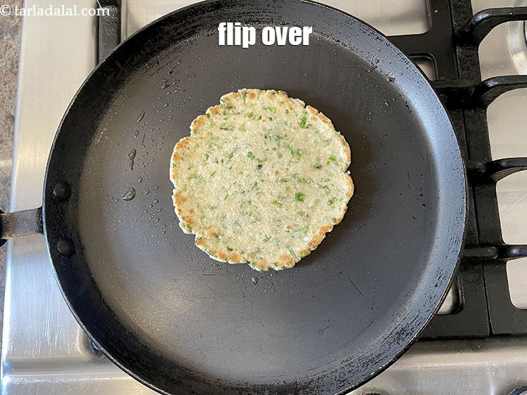 Step 22 – Flip over and cook the other side the same way.