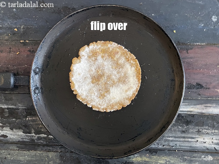 Step 22 – Flip over.