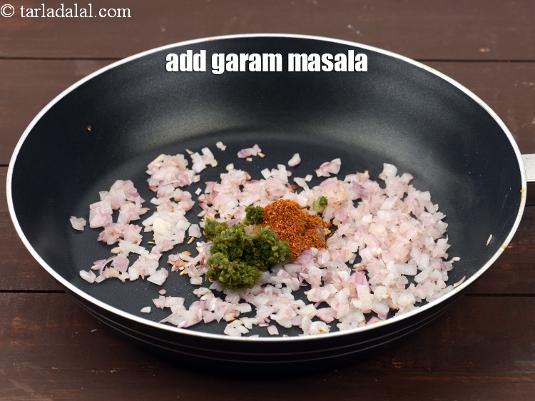 Step 22 – Add &frac12; tsp <a href="https://www.tarladalal.com/glossary-garam-masala-296i">garam masala</a>.