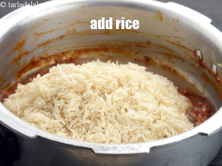 Step 23 – Add rice.