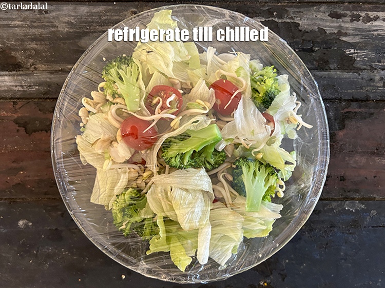 Step 20 – Refrigerate till chilled.
