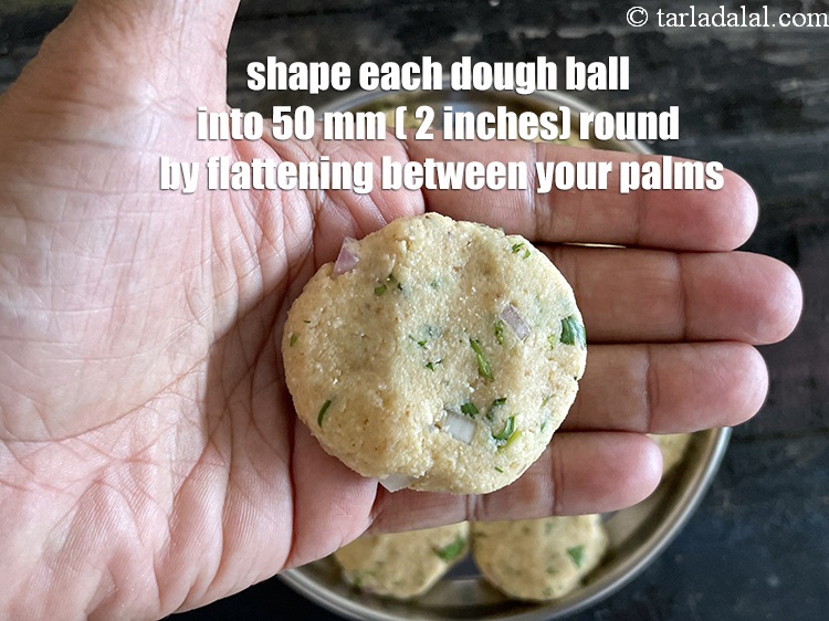Step 27 – <meta charset="UTF-8" /> Shape each dough ball into a 50 mm. (2&rdquo;) diameter round by …